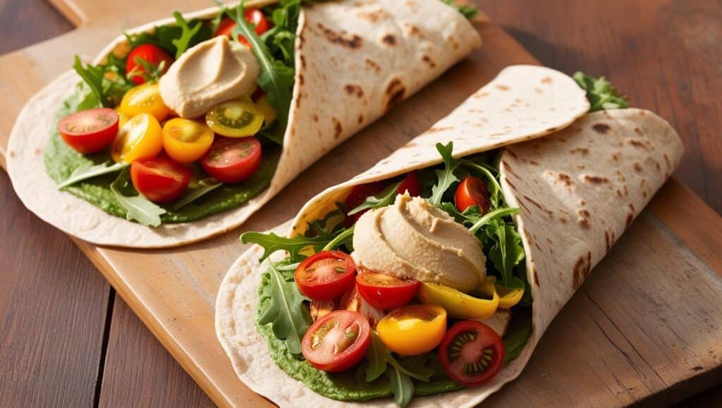 gesunde-Picknick-Rezepte-mediterane-Wraps